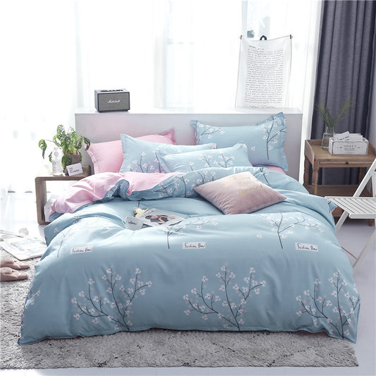 Pillowcase Bed Cover Set Sets Bedding Bedsheet Quilt Duvet