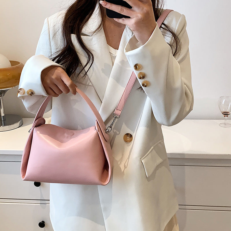 Small PU Leather Bucket Crossbody Bag For Women Luxury Designer Handbags And Purses 2022 Trend Fashion Shoulder Bags Brand Totes