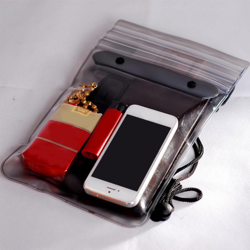 Large Transparent Touch Screen Swimming Outdoor Mobile Phone Waterproof Bag