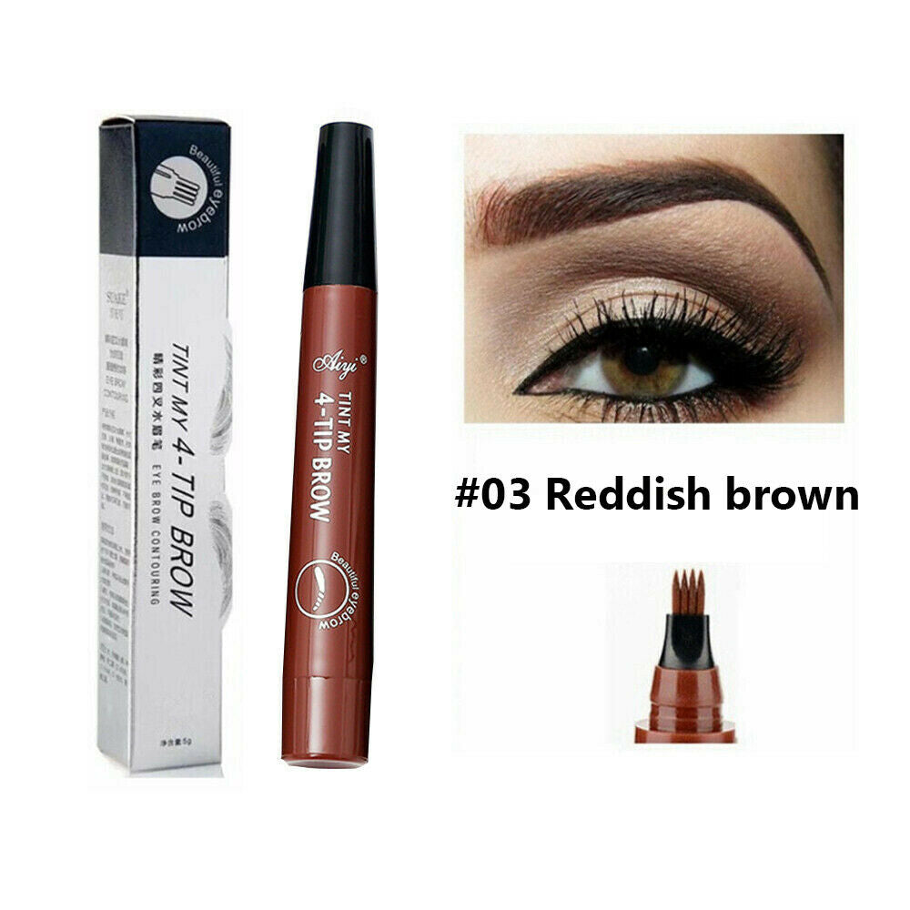 Four-Claw Bifurcated Liquid Long-Lasting Waterproof Eyebrow Pencil