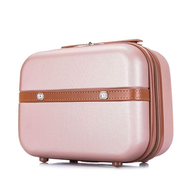 Makeup Portable Small Suitcase Mini 14 Inch Lightweight Luggage