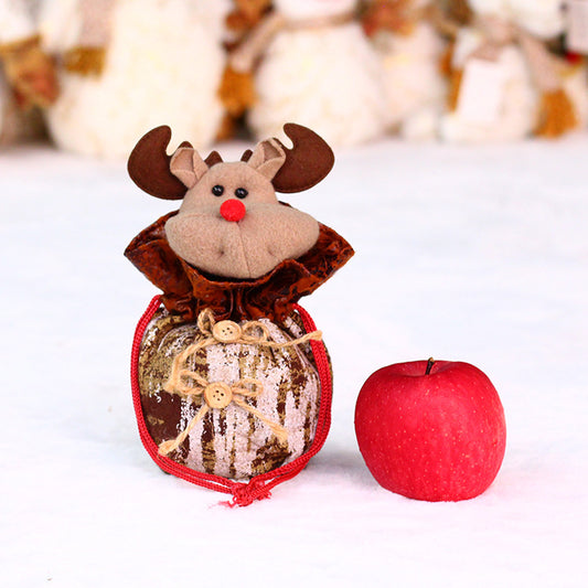 Christmas Cloth Gift Bag Christmas Deer Bear Fox