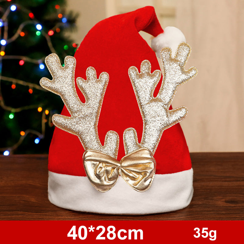 Fashion Snowman ElK Santa Claus Hats Xmas Gift Decoration