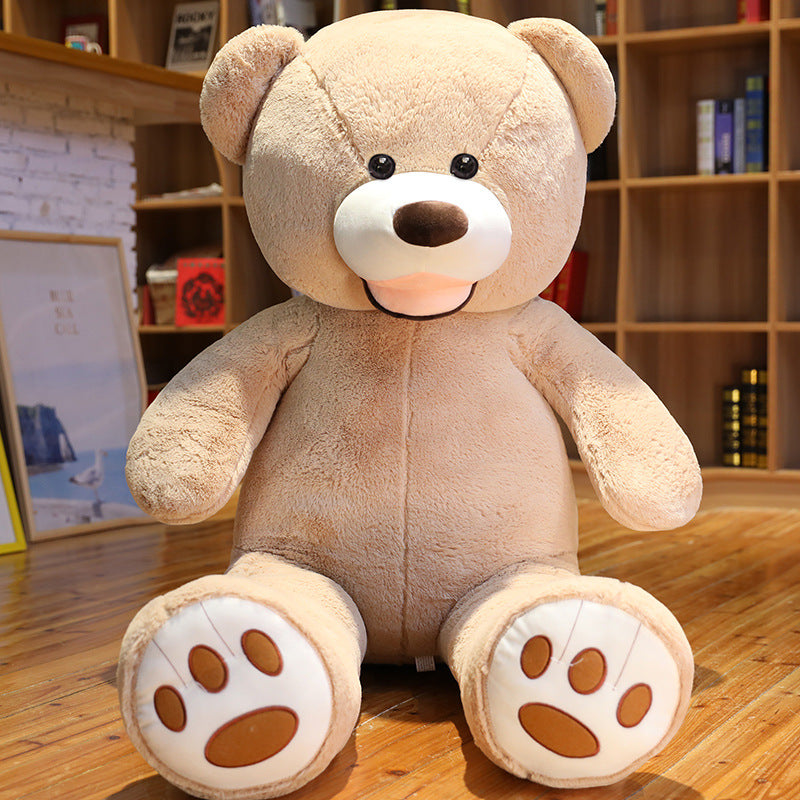 Solid Color Large Teddy Bear Plush Toy