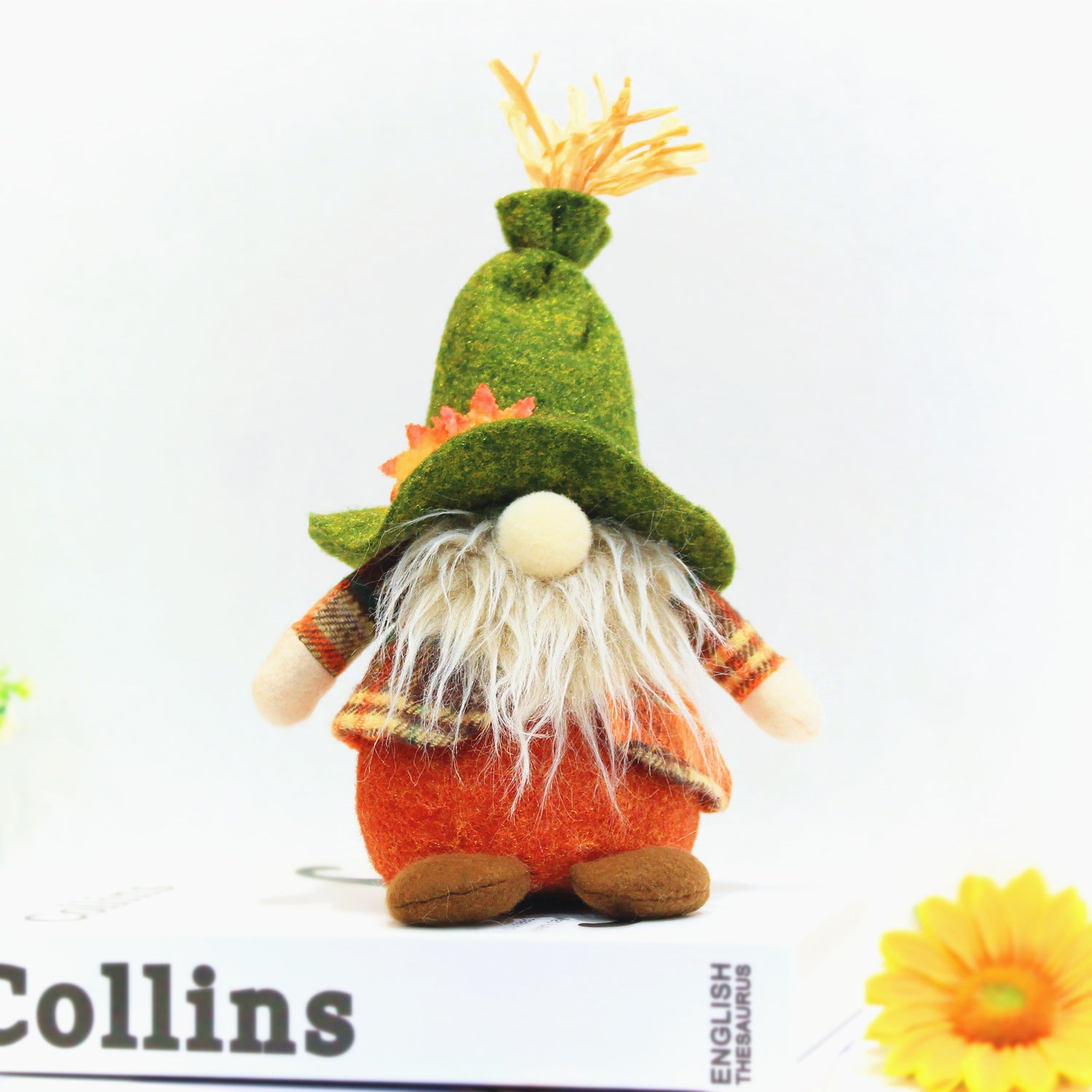 Harvest Festival Gnome Fall Scarecrow Faceless Doll Decoration Supplies