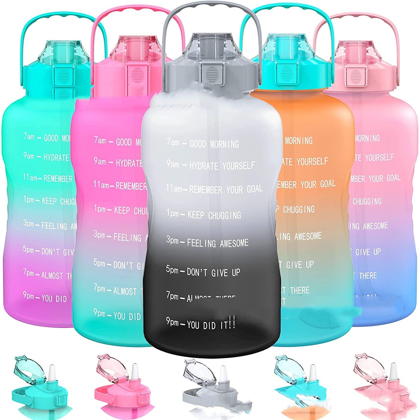 2.2L Large Capacity Half Gallon Plastic Space Cup