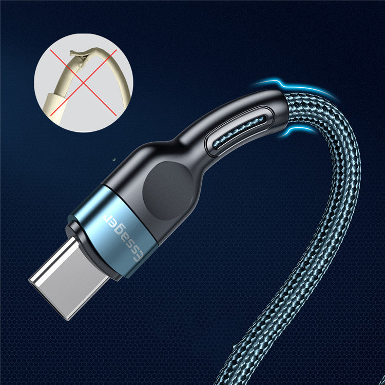 New Private Mode Data Cable Type-c3A Fast Charging Data Transmission Line