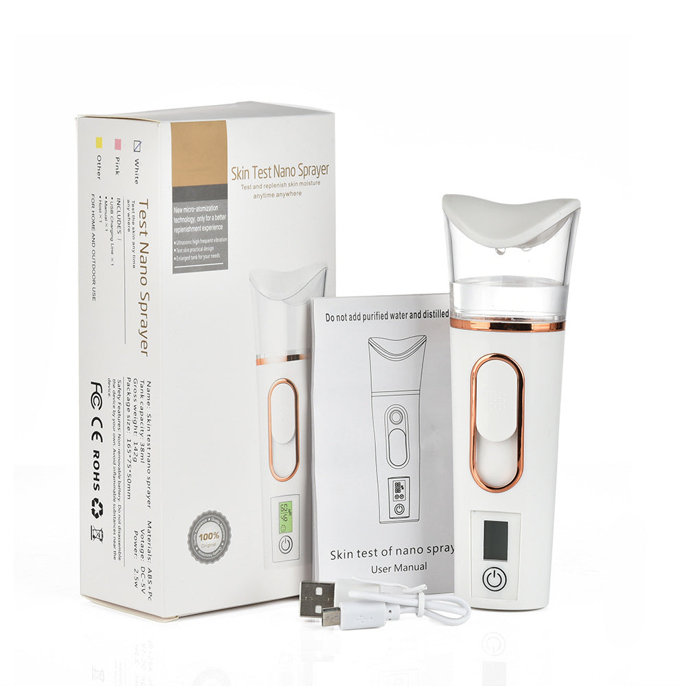 Portable Nano Spray Moisturizer Can Measure Skin