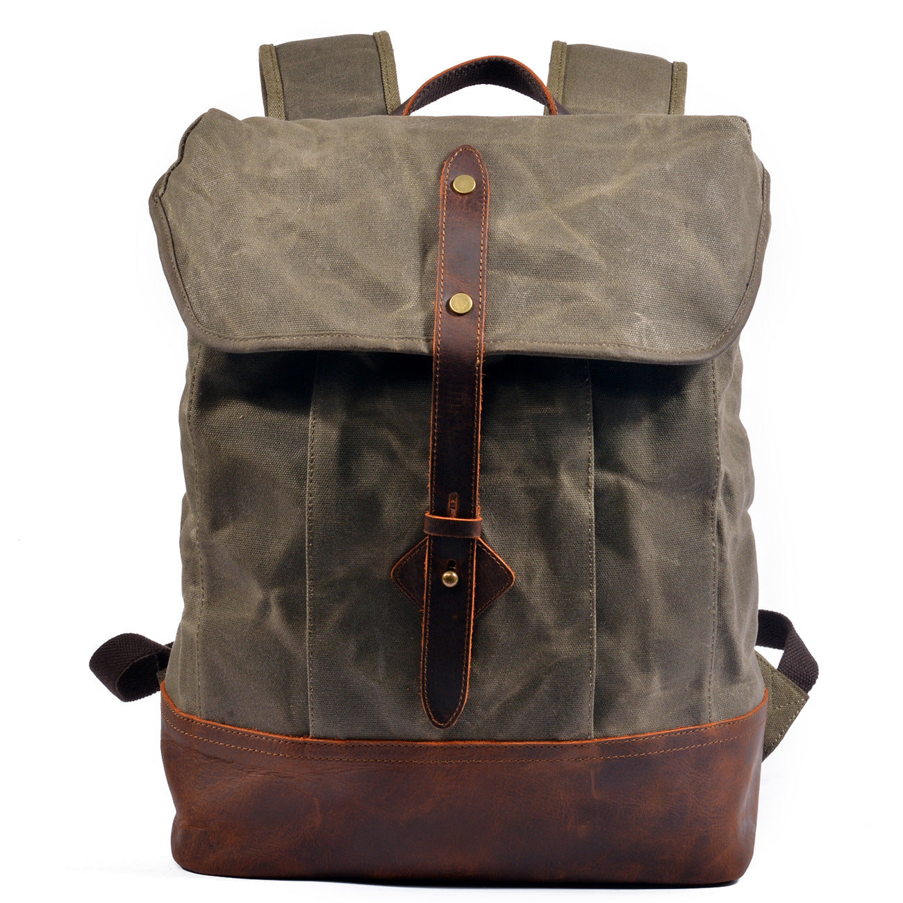 Men's Waterproof Hard Wax Canvas Backpack