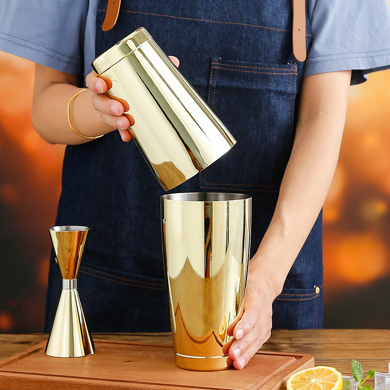 Stainless Steel Bar Boston Bartending Shaker