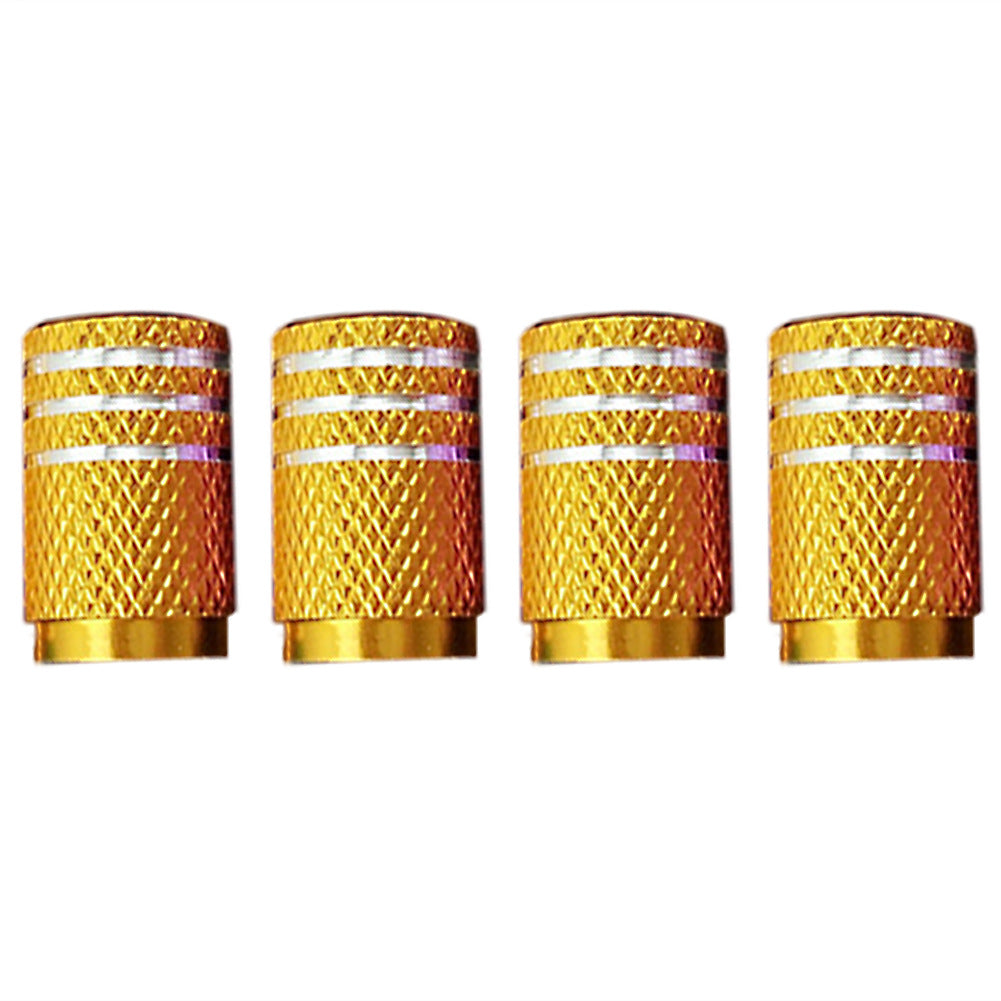 Colored Aluminum Valve Caps For Automobile Tires