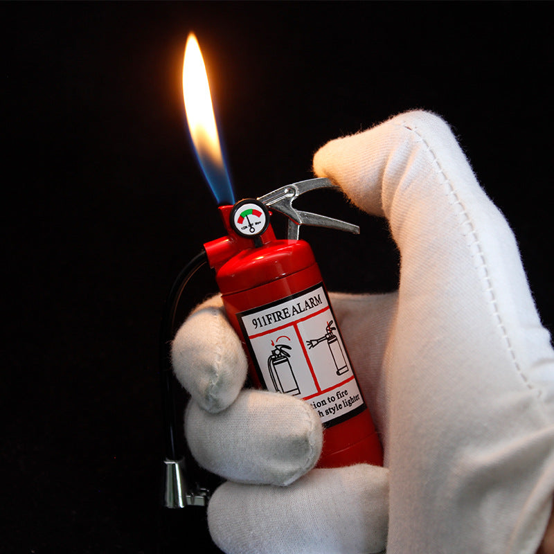 Creative Fire Extinguisher Shaped Lighter, Butane