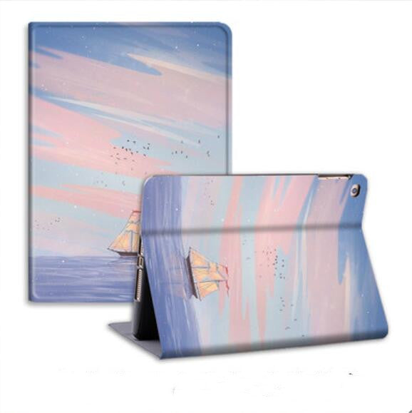 Silicone Dreamy Painting Style Sailing Cover