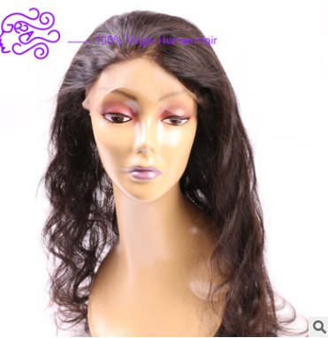 Natural Color Real Hair 360 Full Lace Accessories Wig