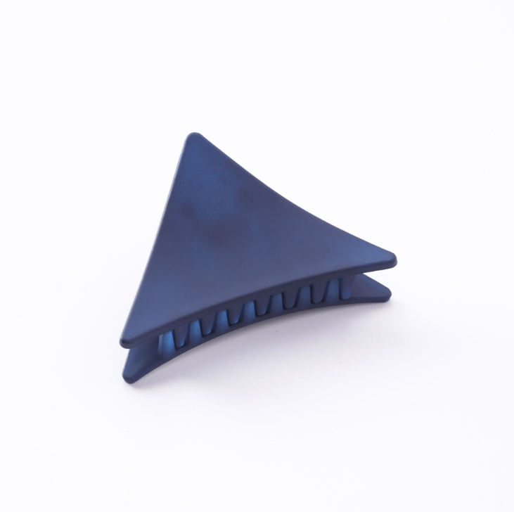 Medium wild color matte triangle hair clip Korean version of