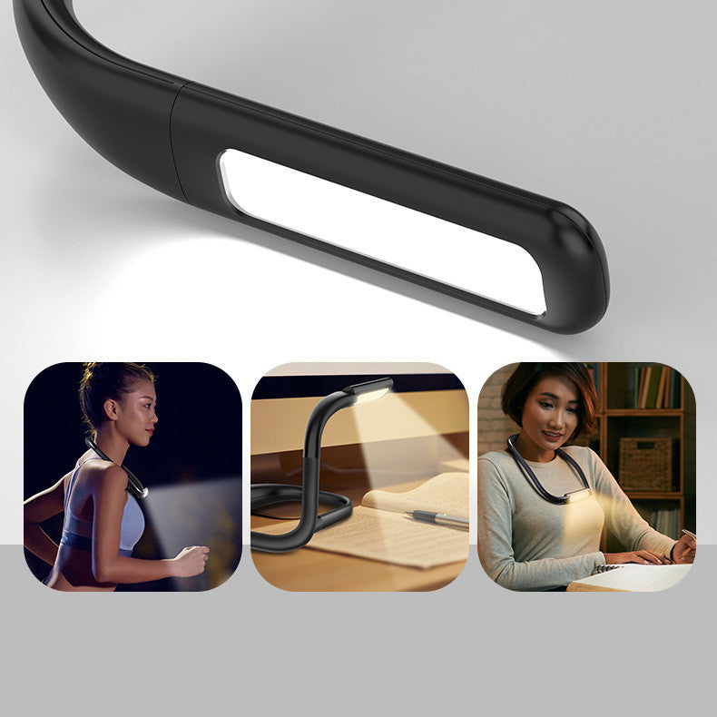 Dimmable Handsfree LED Neck Light Flexible Hug Light Book Reading