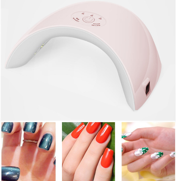 LED phototherapy nail lamp