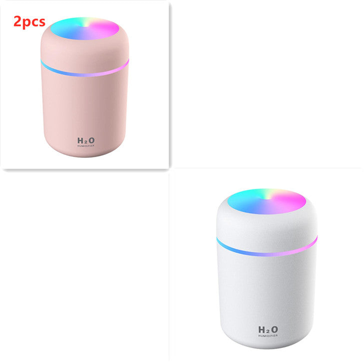 Portable USB Car Air Purifying Humidifier Colorful Cup