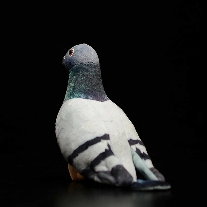 Cute Gray Pigeon Simulation Rock Doll Super Doll