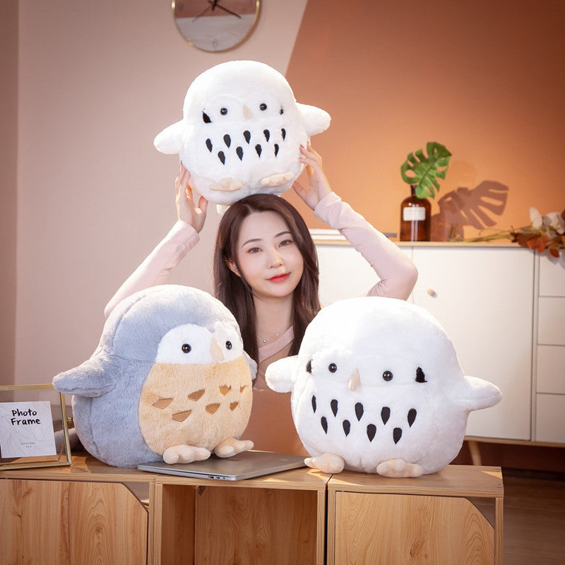 Cute Round Owl Doll Plush Toy Gift