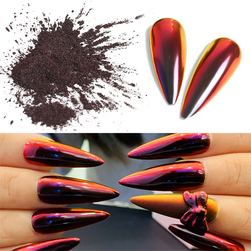 Laser Chameleon Powder Mirror Nail Powder