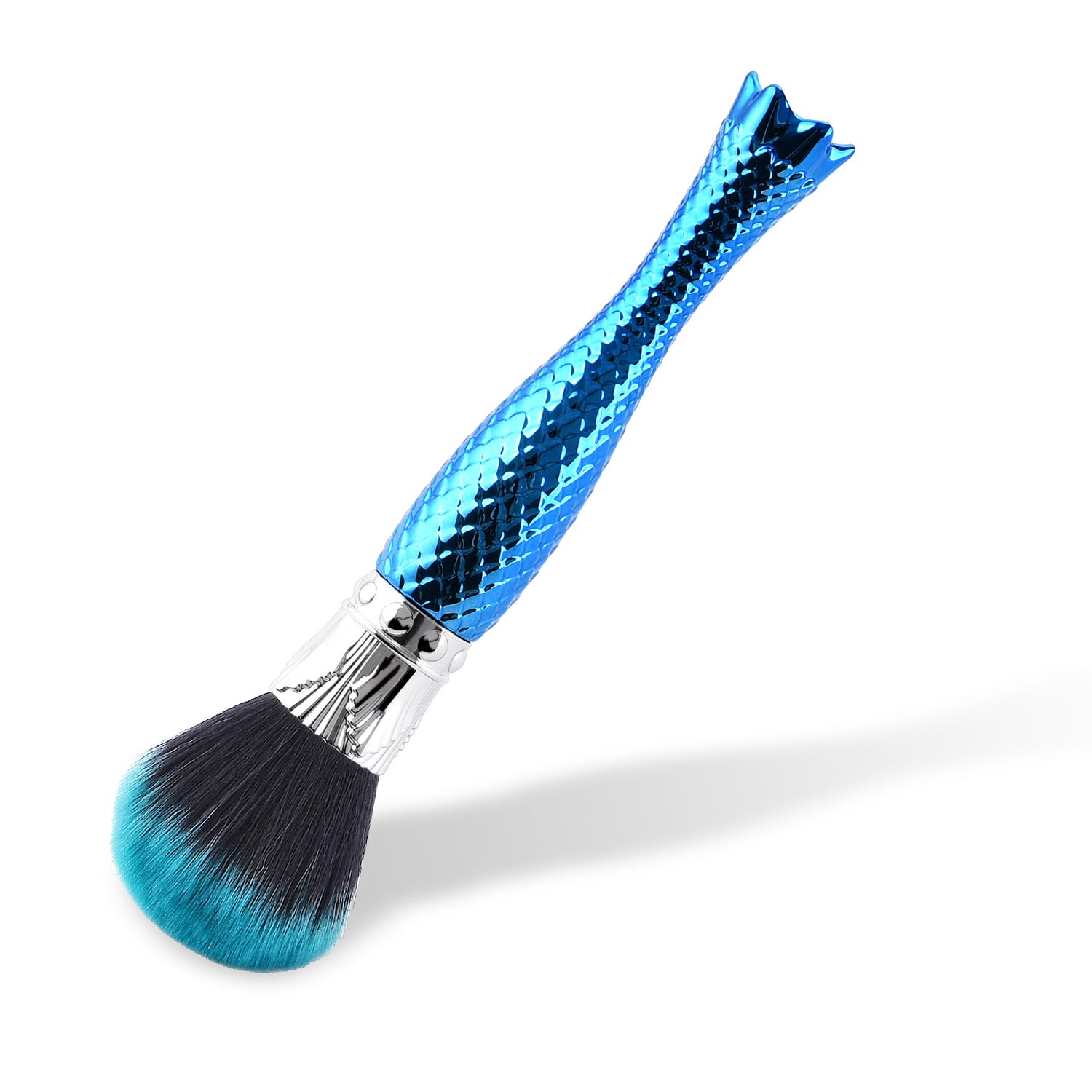 Single makeup brush makeup tool blue