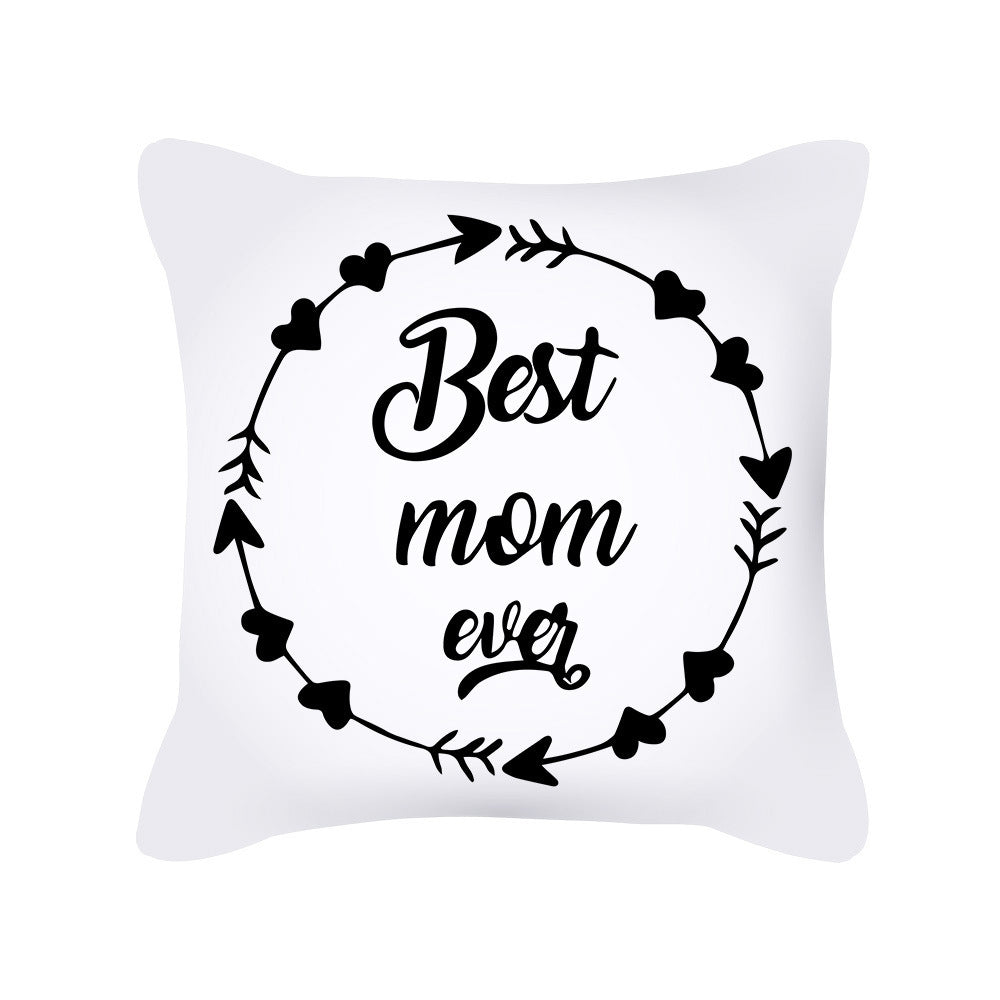 Mother's Day Pillowcase Nordic Heart Peachy