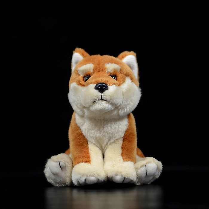 Cute Shiba Inu Doll Squat Dog