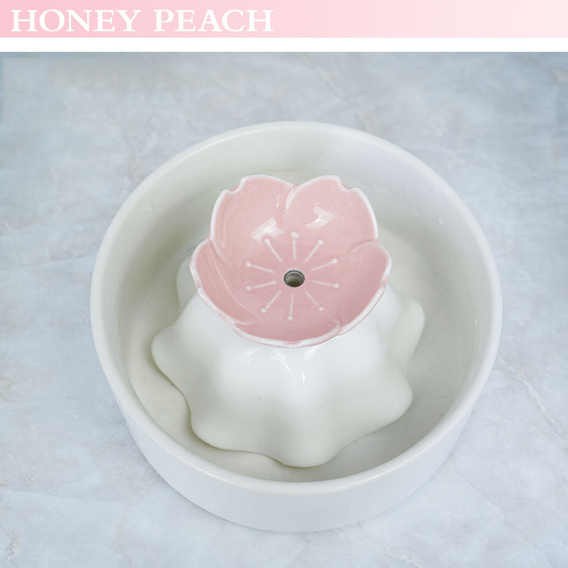 Cat Water Fountain Ceramic Pet Water Fountain Automatic