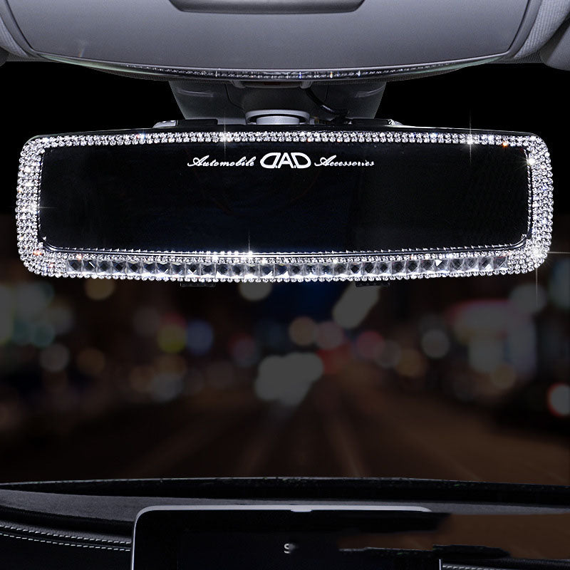 HD Interior Rearview Mirror Decoration