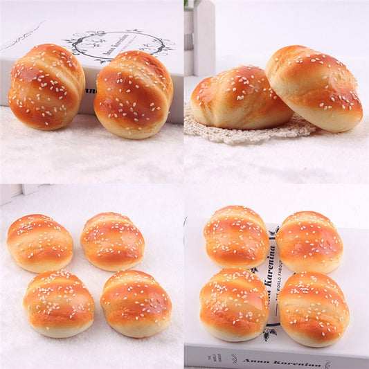 Bread Sandwich Pretend Play Kitchen Toys Fragrance Shape Marshmallow Sandwich Toy