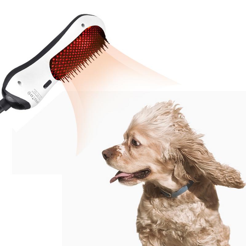 Explosion models infrared hot air comb mini hair dryer hair dryer