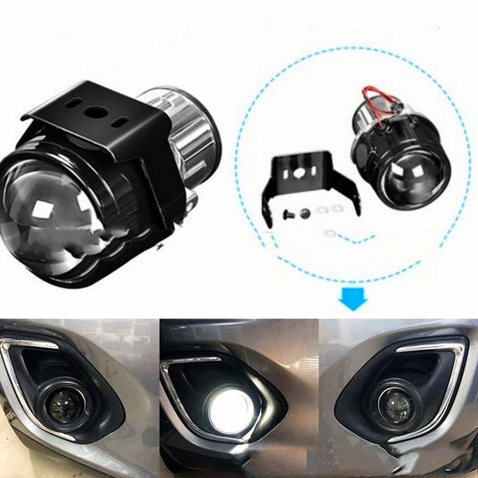 High Brightness 2.5 Inch HID Universal Front Fog Lamp Bifocal Lens