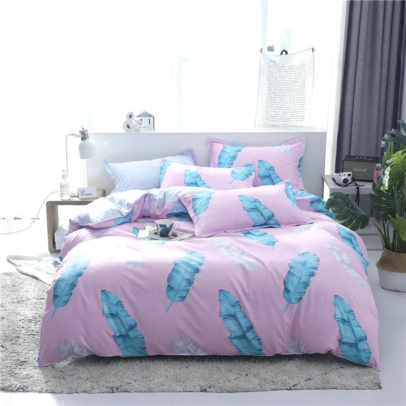 Pillowcase Bed Cover Set Sets Bedding Bedsheet Quilt Duvet