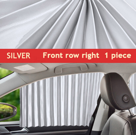 Magnetic Car Curtains Window Shade for Side Windows Baby Sun Shade Protection Adjustable Foldable Car Accessories
