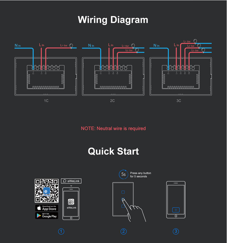 Smart wall switch