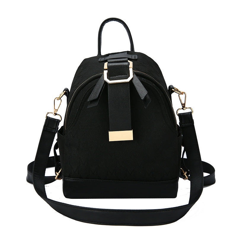 Solid Color Simple Fashion Casual Backpack