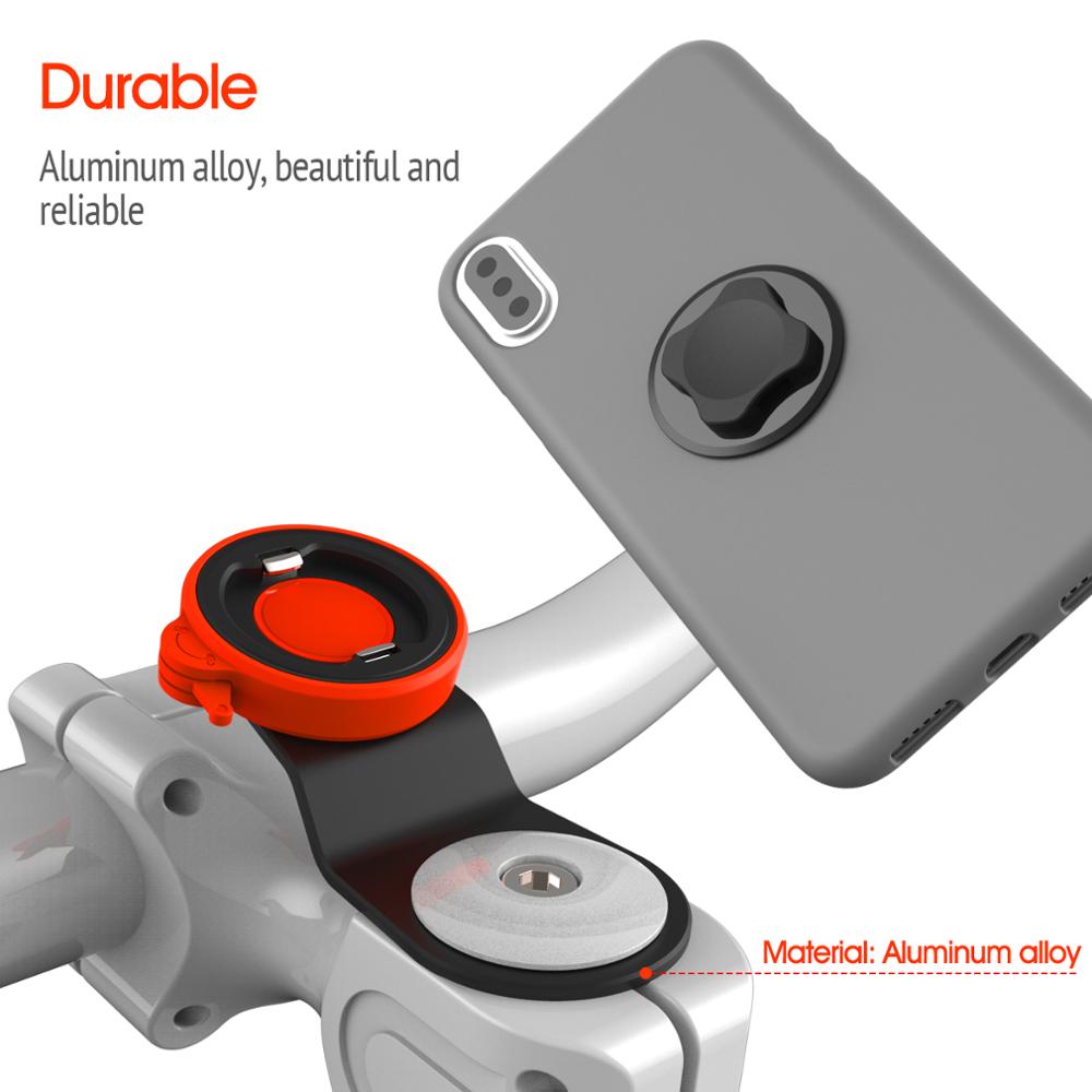 Riding universal mobile phone bracket