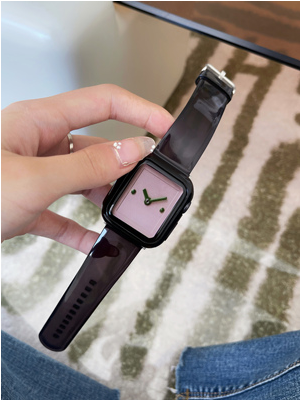 Brown Transparent Suitable For Iwatch Watch Strap