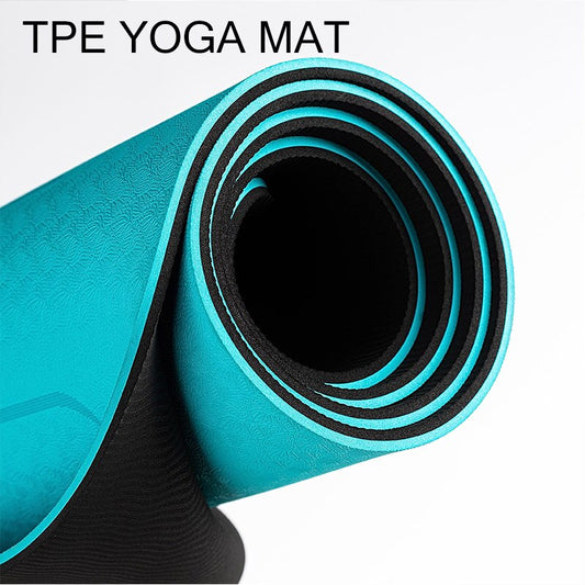 1830*610*6mm Non-Slip Yoga Mat With Position Line