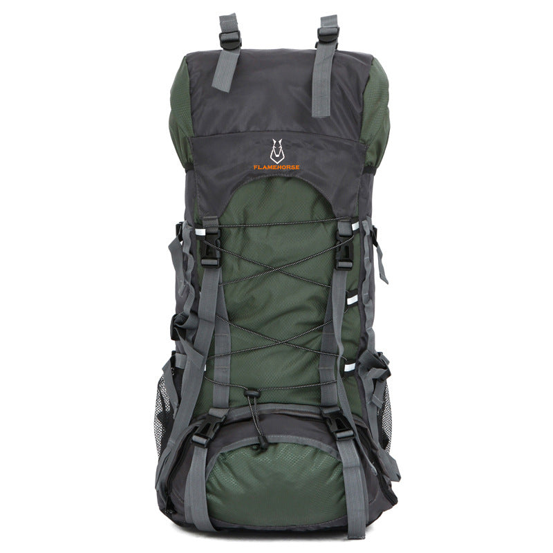 New Fashion Men And Women Large Capacity Backpack 60L Foreign Trade Mountaineering Bag Outdoor Backpack Leisure Luggage Bag