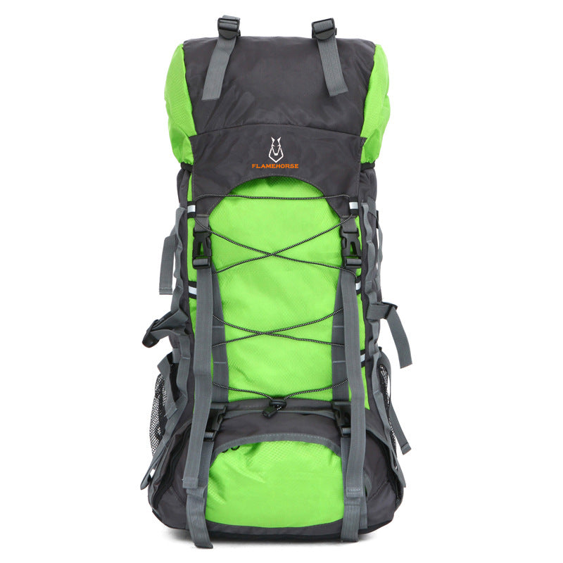 New Fashion Men And Women Large Capacity Backpack 60L Foreign Trade Mountaineering Bag Outdoor Backpack Leisure Luggage Bag