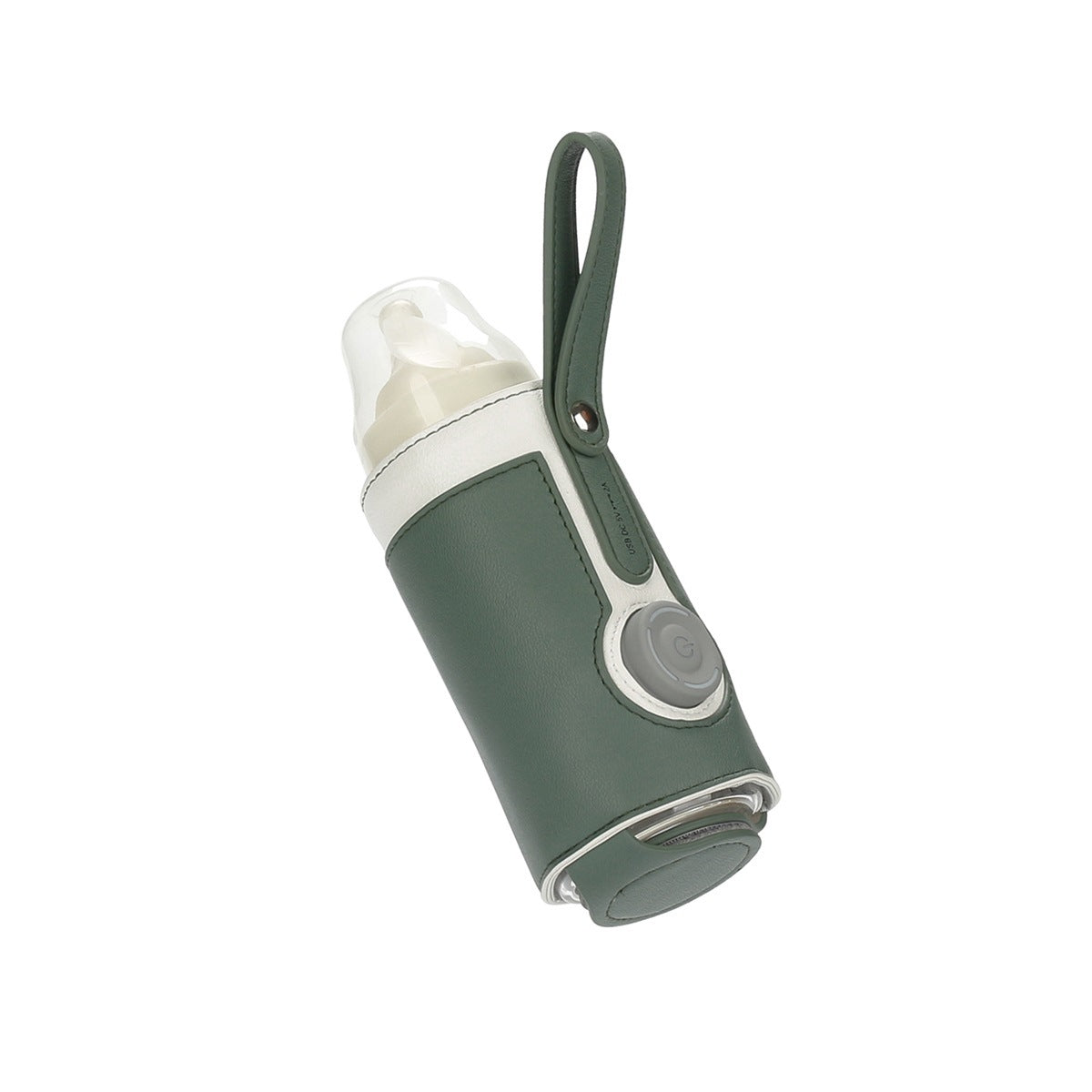 Warm Milk Bag Leather Three-speed Adjustable Heating Bottle Bag