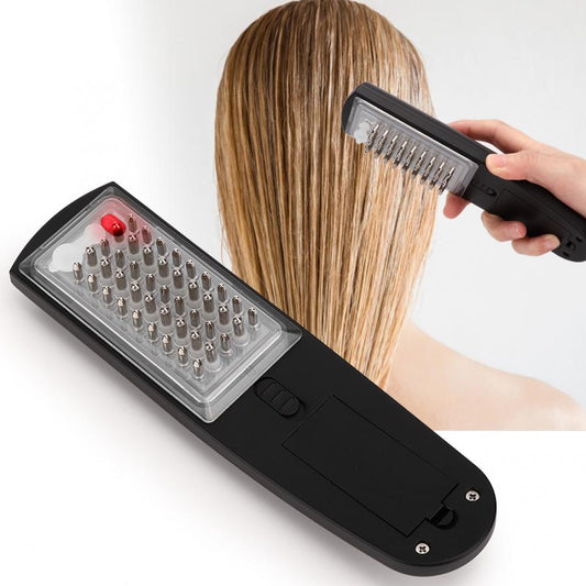 Portable Electric Scalp Vibration Massage Comb