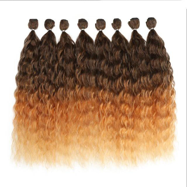 Fake High Temperature Silk Chemical Fiber Suit For Long Curly Hair