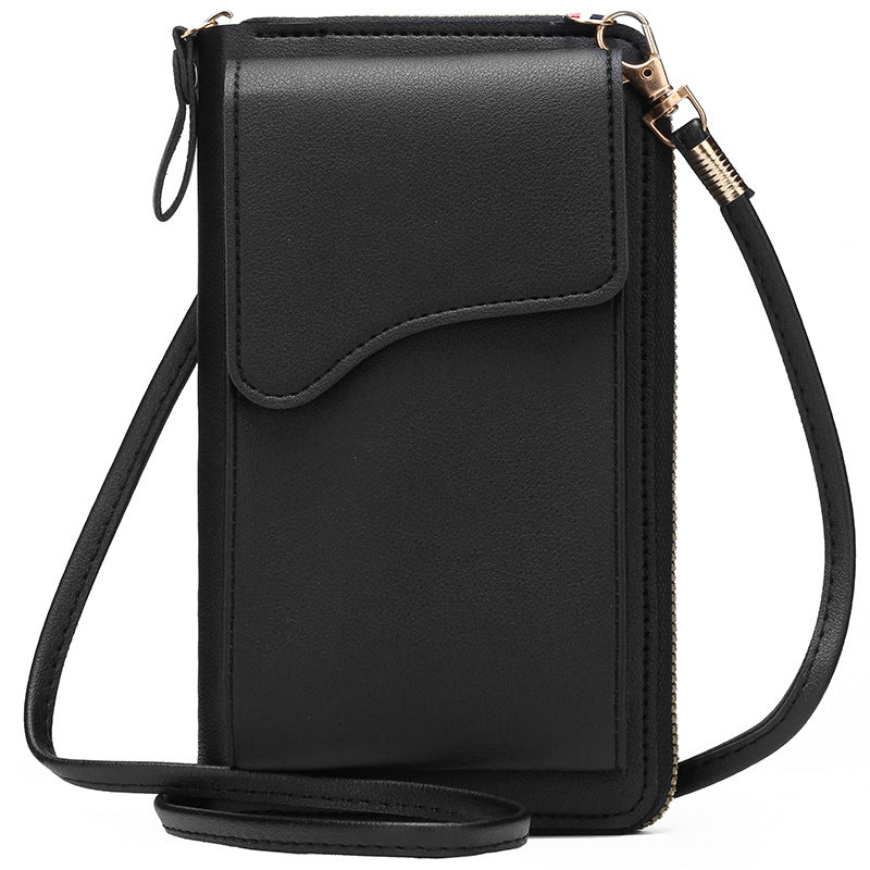 High Quality Pu Leather Small Shoulder Bag Casual Handbag Crossbody Bags For Women Phone Pocket Girl Purse Messenger Bags