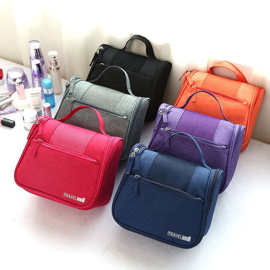 Bei Lian Hook Travel Wash Bag Large-capacity Cosmetic Bag Skin Care Toiletries Foldable Hanging Storage Bag