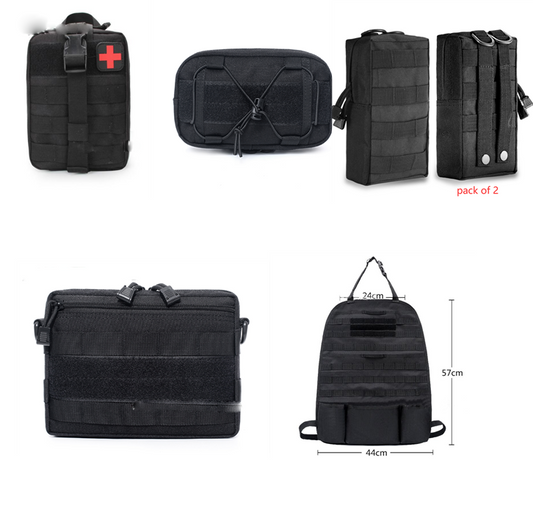 Outdoor Travel Kit For First Aid Water-resistant Compact Bag