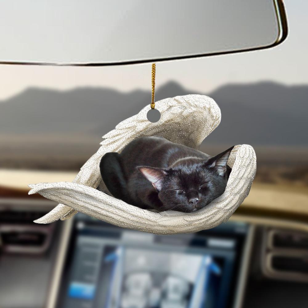 Car Pendant Sleeping Dog Angel Home Decor Acrylic Showcase Hanging Ornaments For Doors