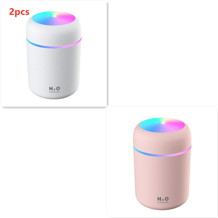 Portable USB Car Air Purifying Humidifier Colorful Cup